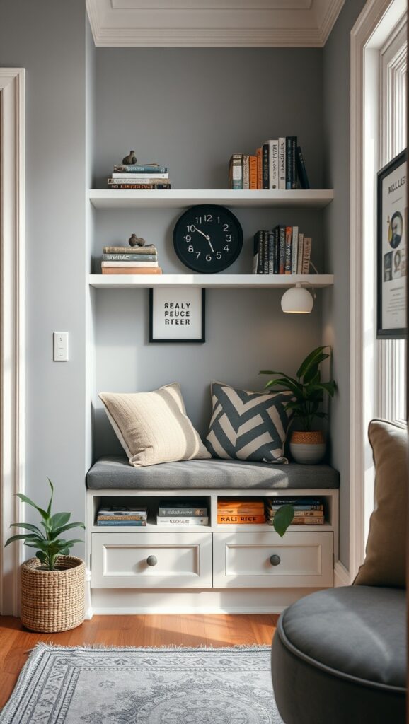 20 Cozy Ideas to Create Your Dream Reading Nook in a Small Apartment ...