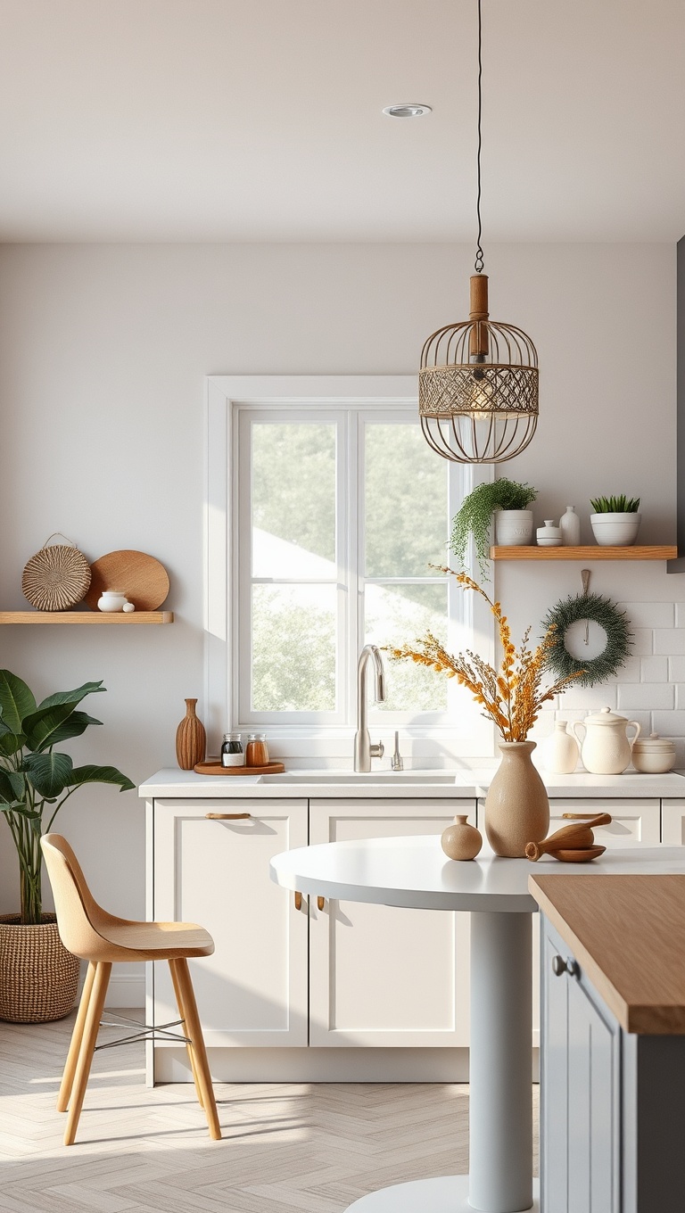 25 Aesthetic Kitchen & Dining Corners That Will Inspire You - 25. Seasonal Décor for a Changing Vibe