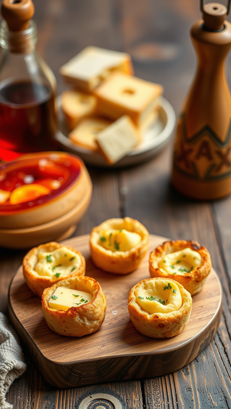 25 Delightful Ideas for Your Artisan Bread and Cheese Tasting Setup - 19. Kid-Friendly: Mini Bread and Cheese Bites