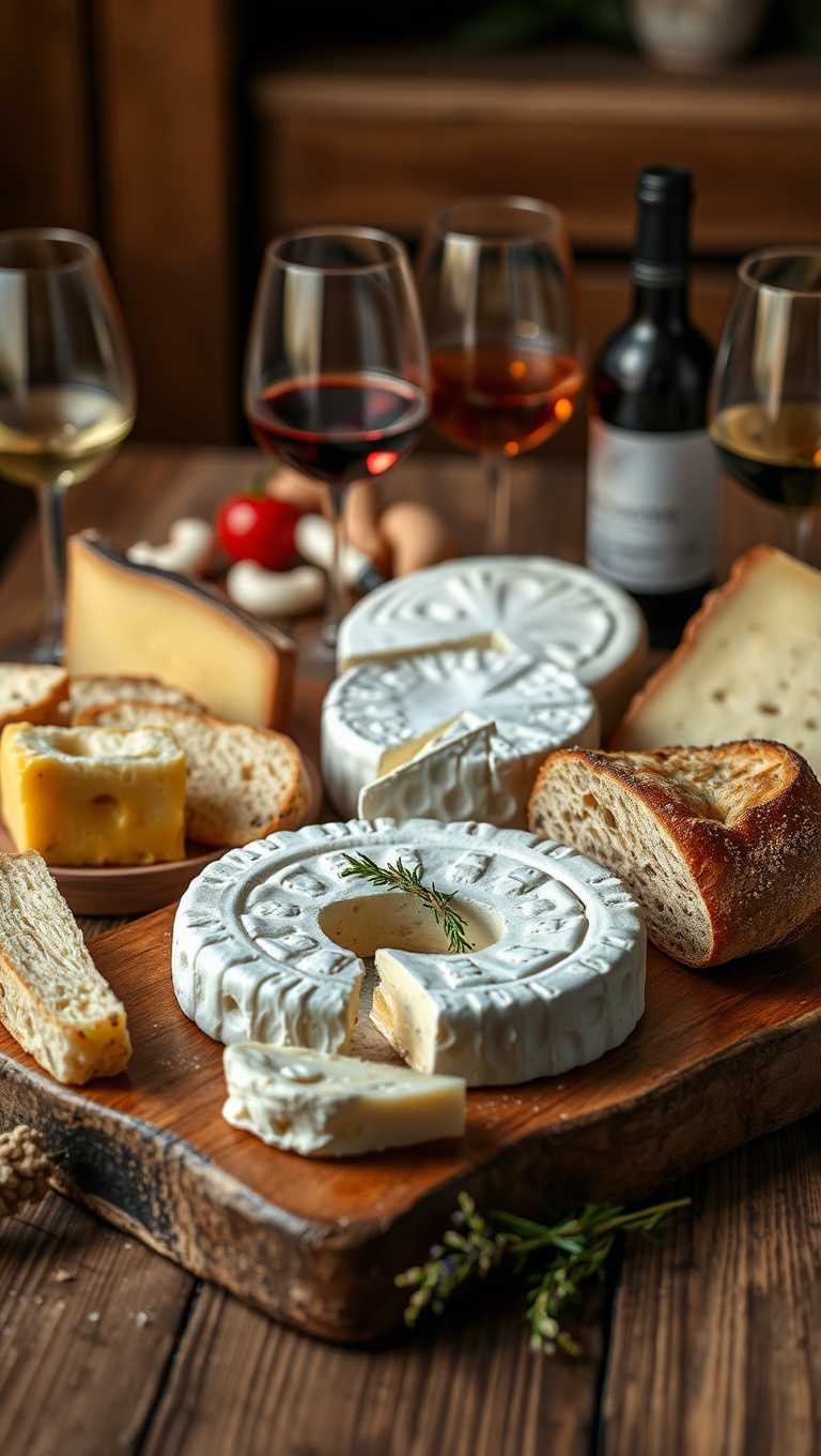 25 Delightful Ideas for Your Artisan Bread and Cheese Tasting Setup - 8. Themed Nights: French, Italian, or Spanish