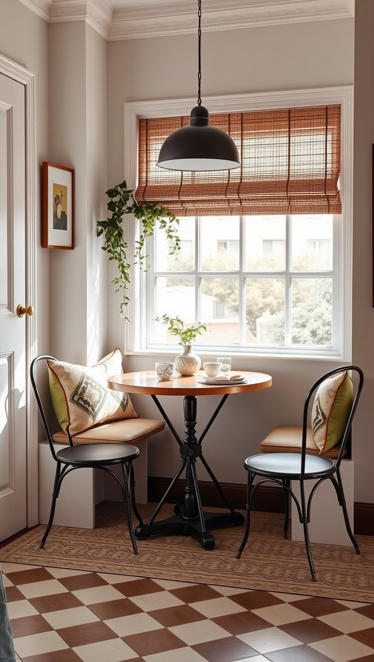 25 Chic Breakfast Nook Ideas That Will Transform Your Mornings - 10. Chic Bistro Set