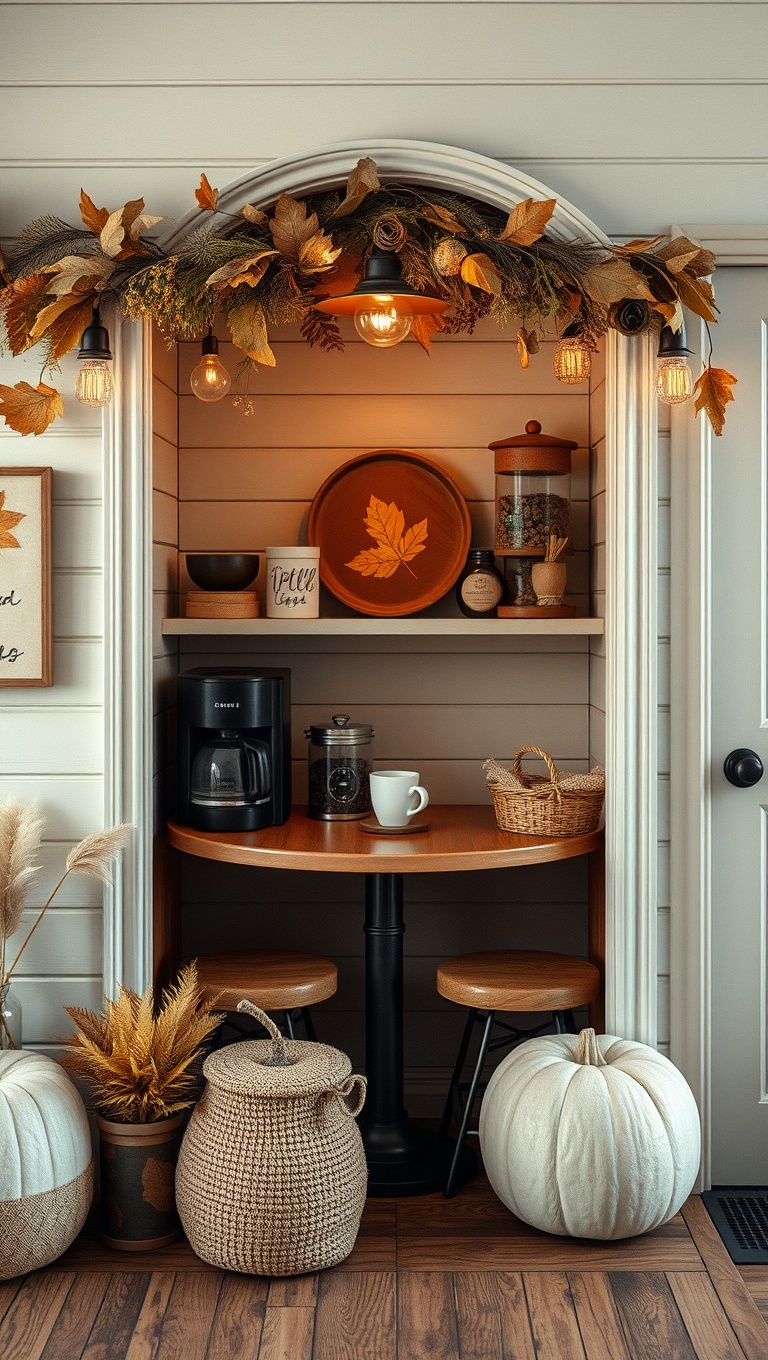 25 Cozy Autumn-Inspired Drink Stations to Warm Your Home
