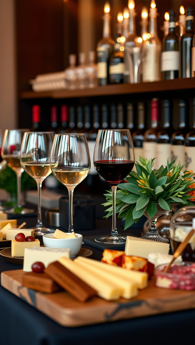 25 Elegant Wine and Cheese Station Ideas That Wow Your Guests - 25. Takeaway Treats: Send Guests Home with Goodies!