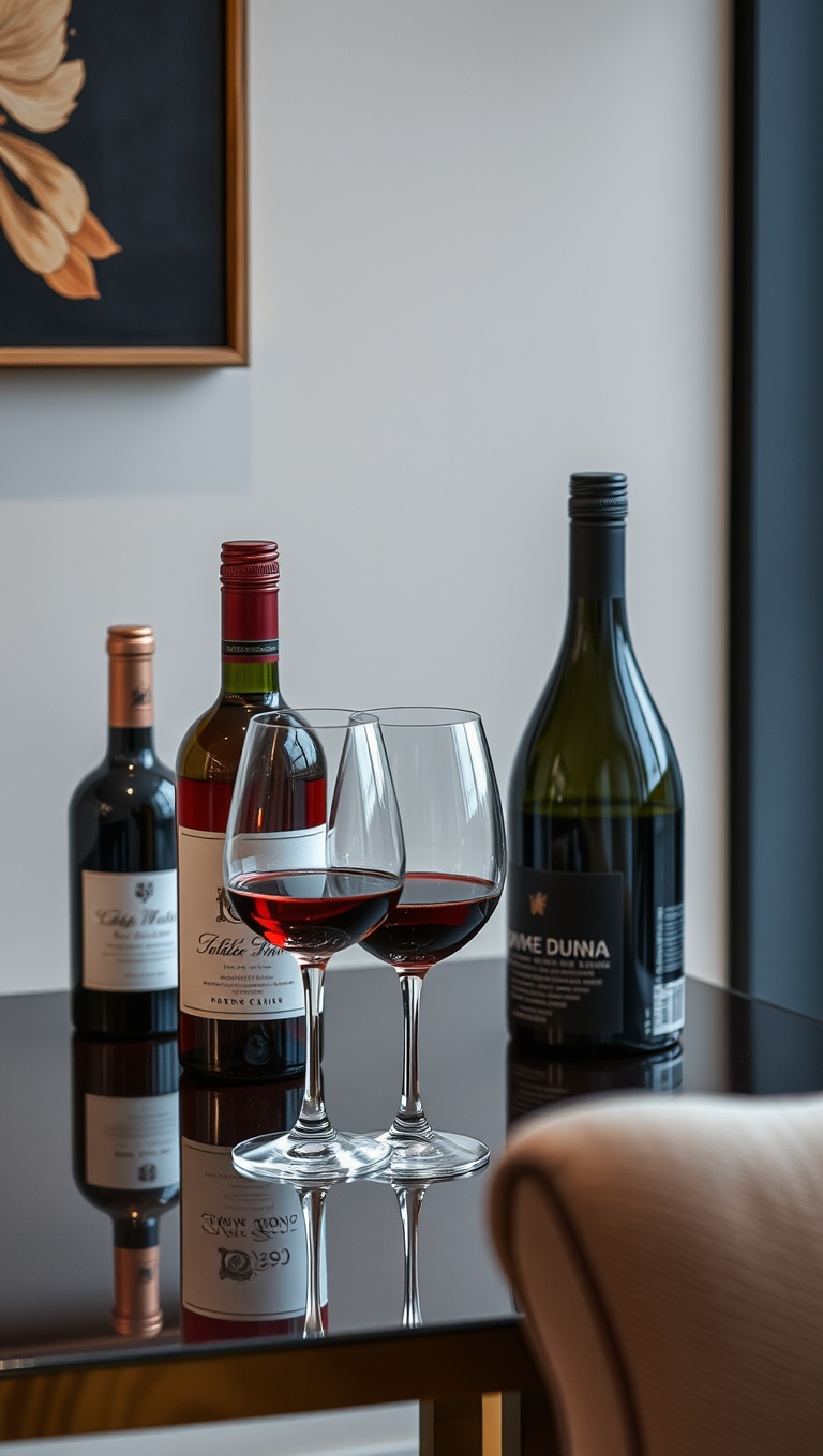 25 Stunning Ideas for Your Dream Luxury Wine-Tasting Corner at Home - 20. A Tasting Flight Set for Guests