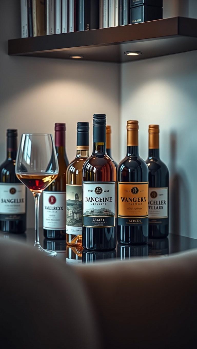 25 Stunning Ideas for Your Dream Luxury Wine-Tasting Corner at Home - 10. Customized Wine Labels
