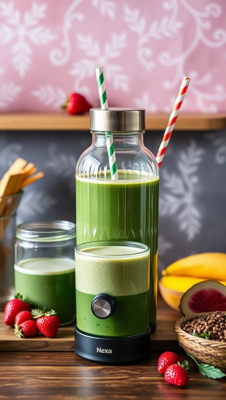 25 Inspiring Ideas for Your Ultimate Matcha and Smoothie Station - 14. Fun Flavor Infusers for Smoothies