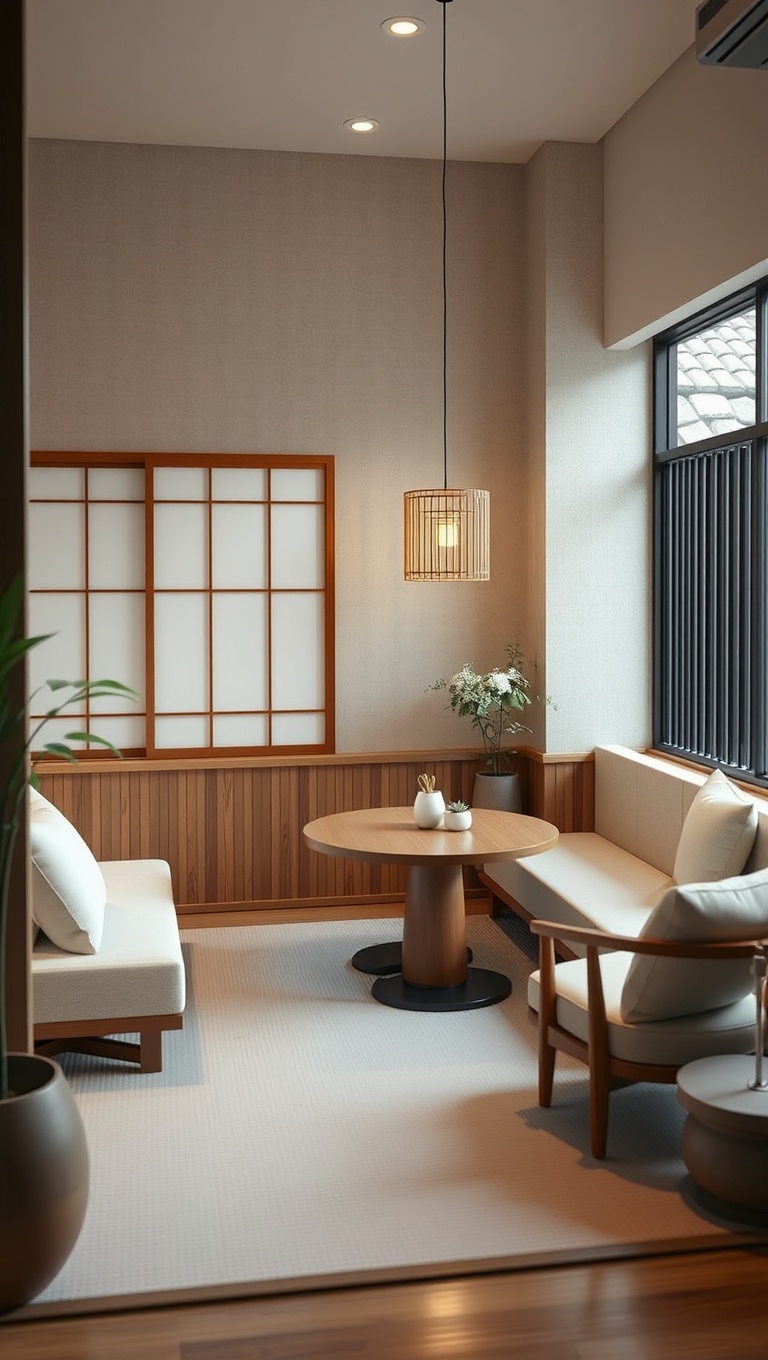 25 Chic Ideas for Your Minimalist Japandi-Style Tea Nook - 20. Choose Minimalistic Furniture with Clean Lines