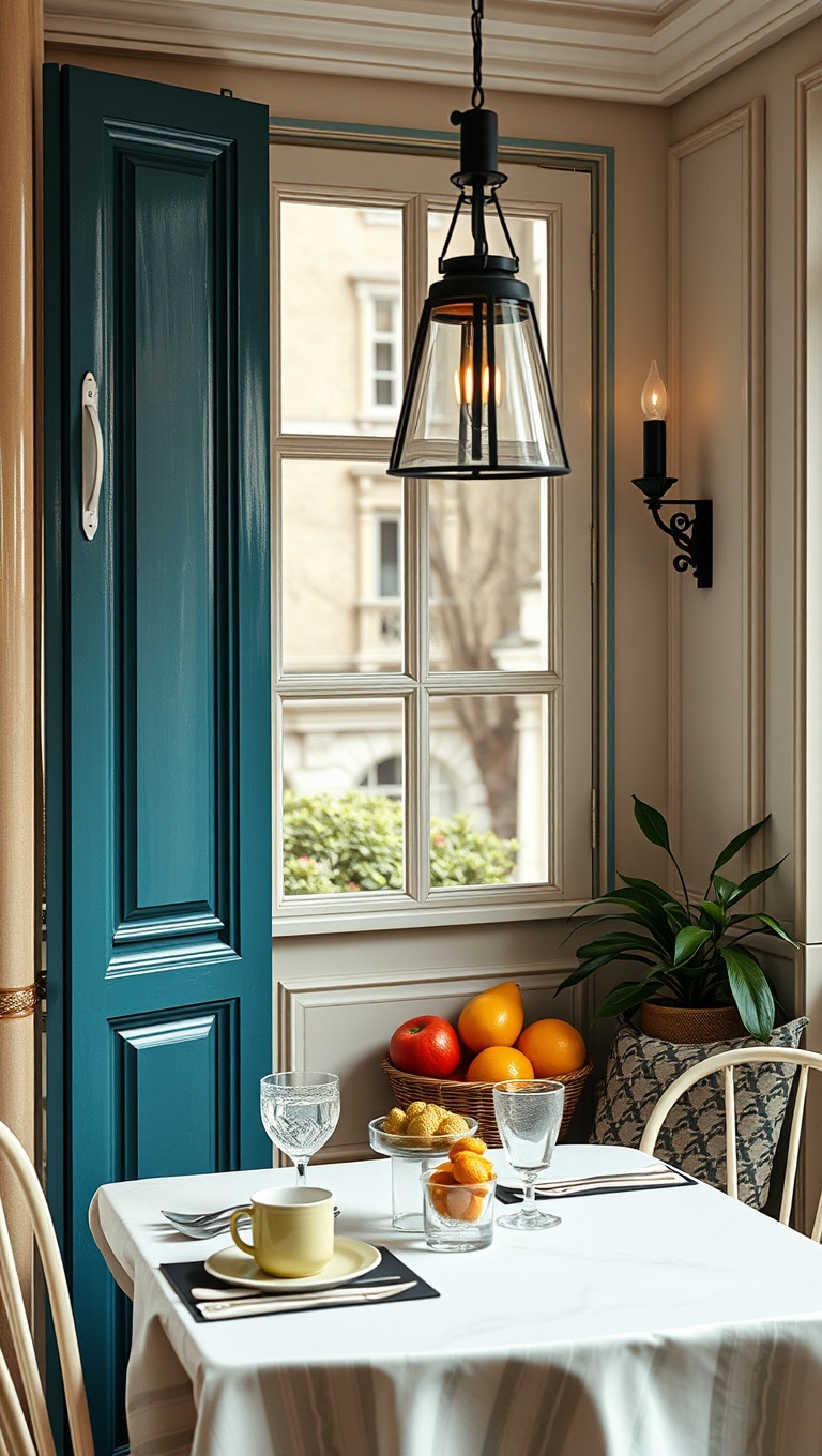 25 Charming Ideas for Your Parisian-Inspired Breakfast Corner - 23. Seasonal Decor: Change Up Your Corner for Each Season