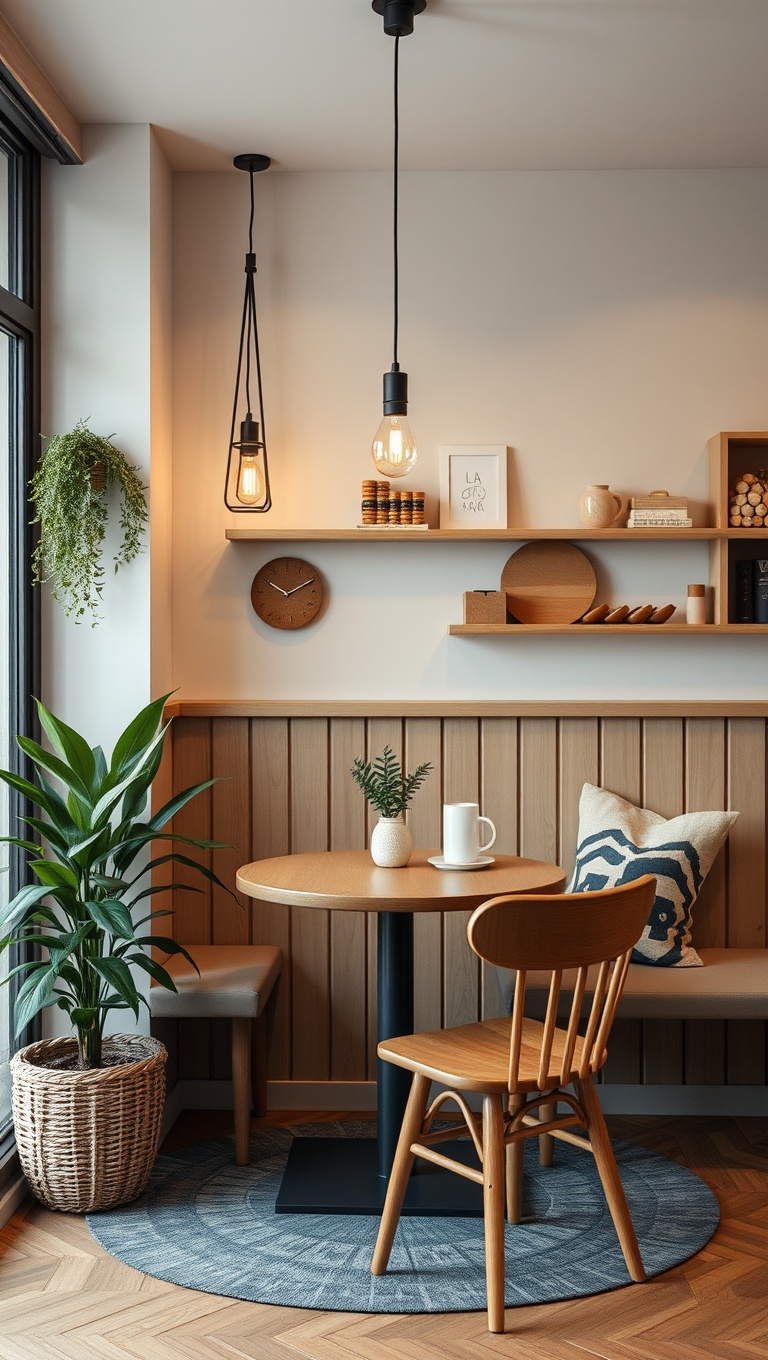 25 Cozy Ideas for Scandinavian Hygge-Inspired Coffee Spaces - 24. Experiment with Coffee-Themed Decor