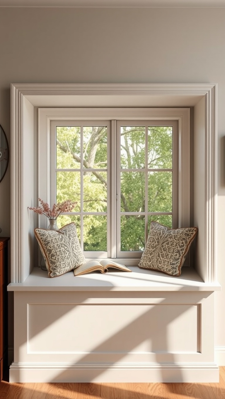 25 Cozy Window Seat Reading Nook Ideas to Spark Your Imagination - 25. Upcycled Vintage Furniture Finds