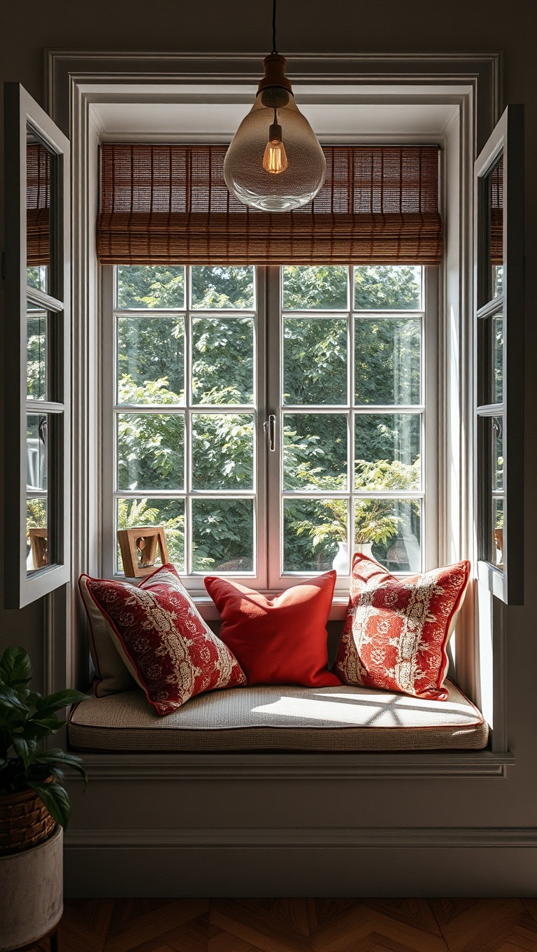 25 Cozy Window Seat Reading Nook Ideas to Spark Your Imagination - 1. The Classic Cushion Layer