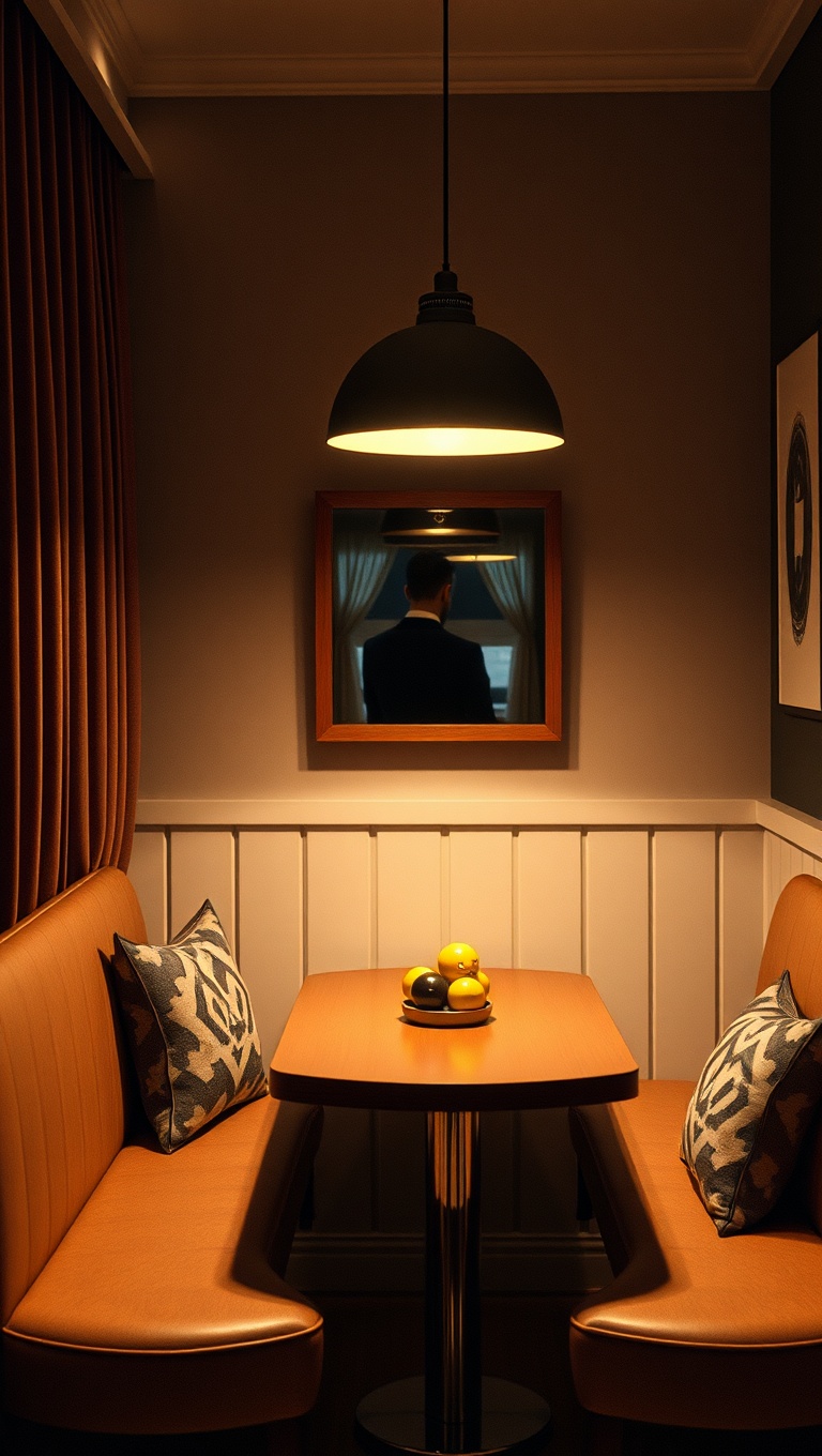 25 Cozy and Creative Ideas for Your Personalized Coffee Nook - 24. Unique Lighting: Set the Mood with Ambiance